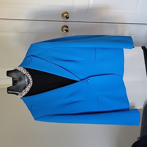M Lilly Pulitzer Blue Blazer - Picture 3 of 4
